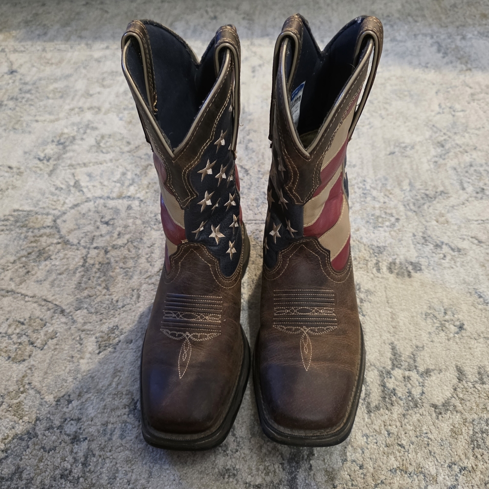 Durango Navy & Brown Lady Rebel Western Boots - Picture 2 of 7